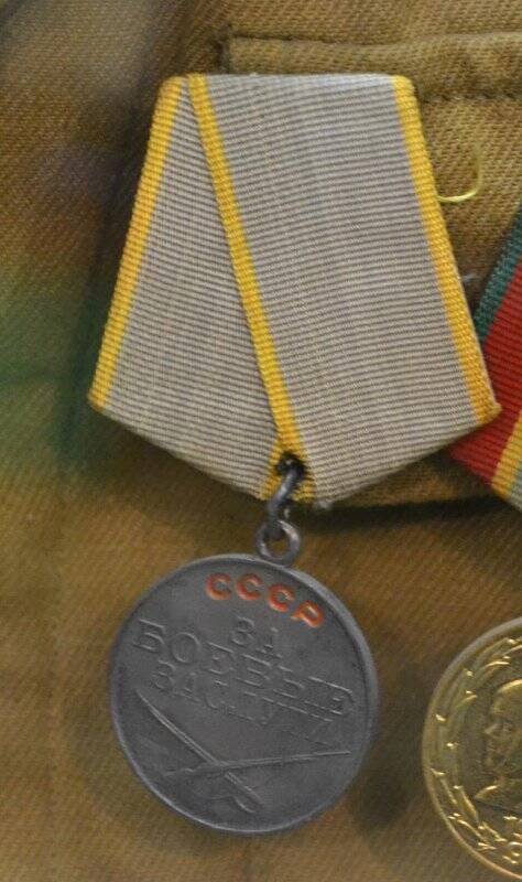 Медаль «За боевые заслуги» Сафина И.И.