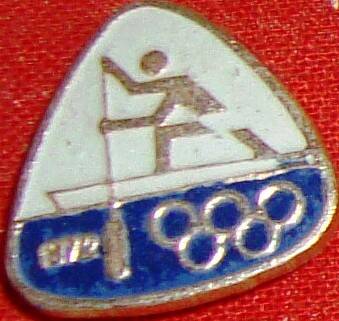 Значок спортивный, олимпийские игры 1972г.