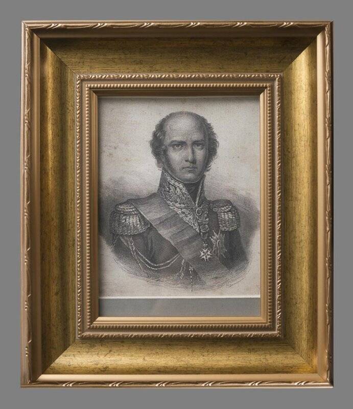 Картина. «Портрет Маршала Франции Луи Николя Даву (1769-1815)»