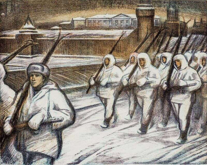 Гравюра. Декабрь 1941.