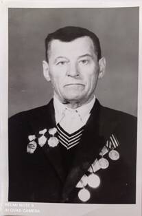 Фотопортрет (изображение по грудь)   Стребанёва Петра Михайловича – участника Великой Отечественной войны 1941-1945гг.