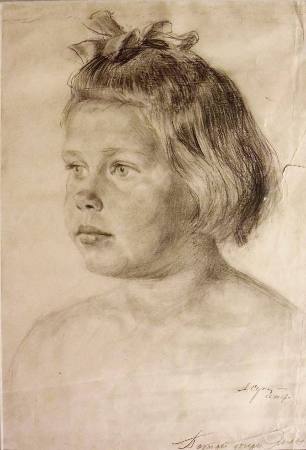   Портрет старшей дочери художника.