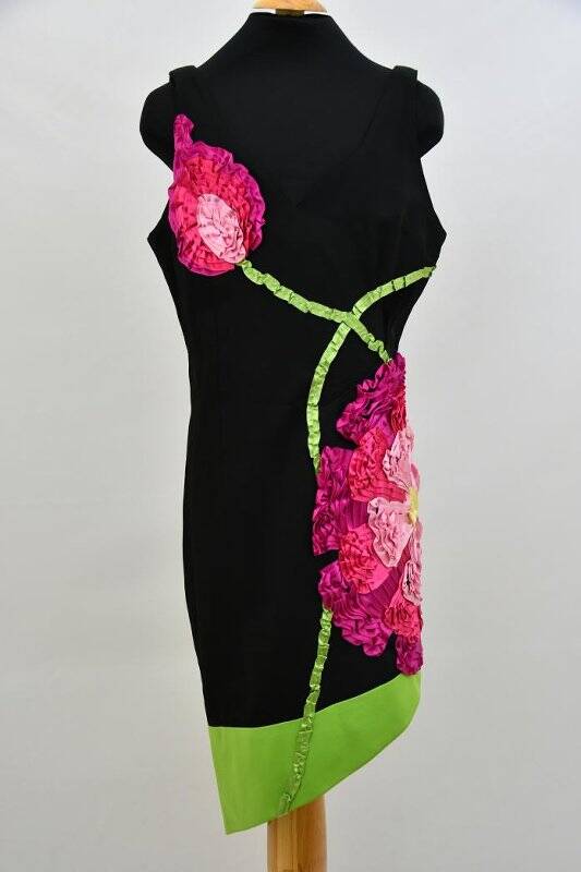 Платье женское «Розовый тропический цветок», из коллекции «Тропики»