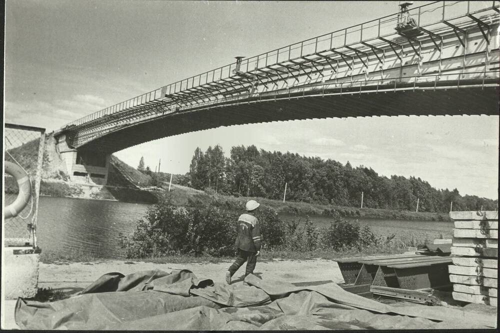 Фотография «Мостотряд 90 мост через канал в Морозках».