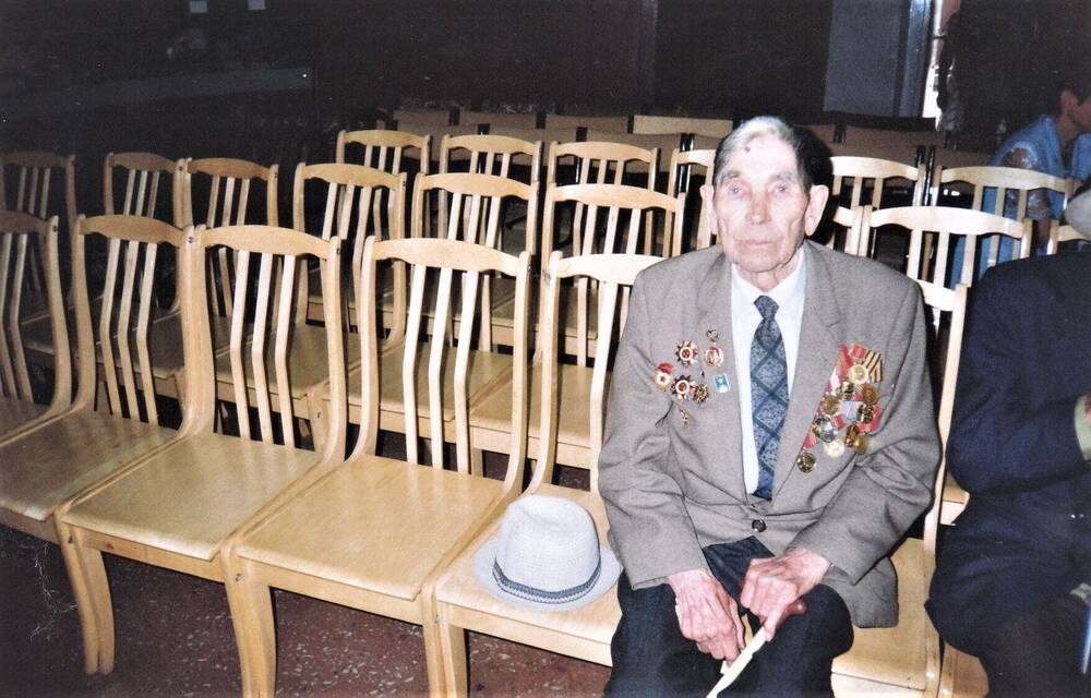 Фотография. Индивидуальный портрет. Журин Яков Петрович - ветеран Великой Отечественной войны 1941-1945 гг.