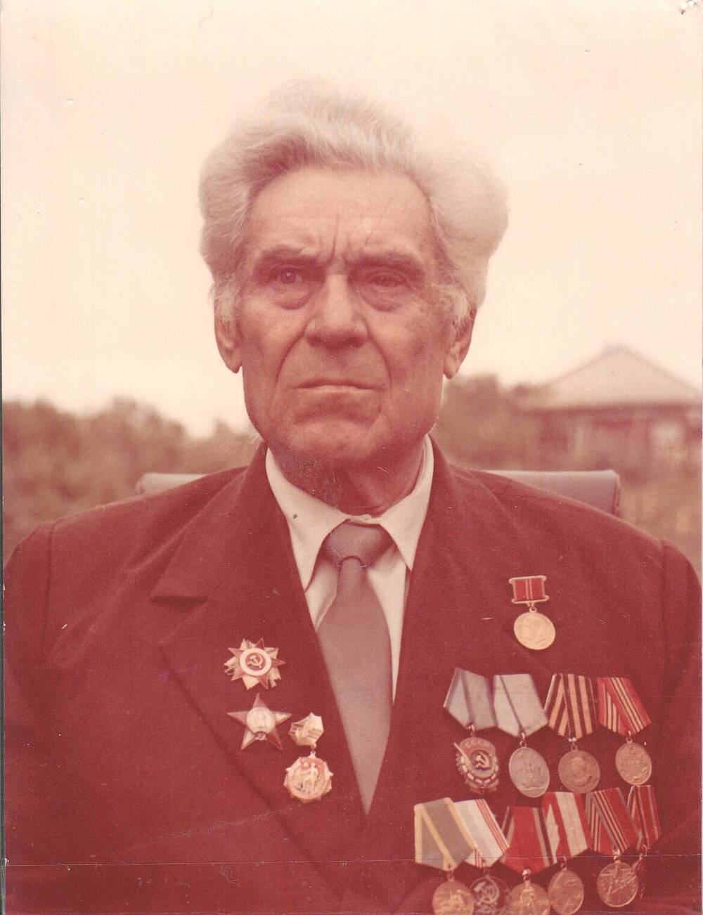 Фотография Бердникова Петра Гавриловича, ветерана  Великой Отечественной войны.