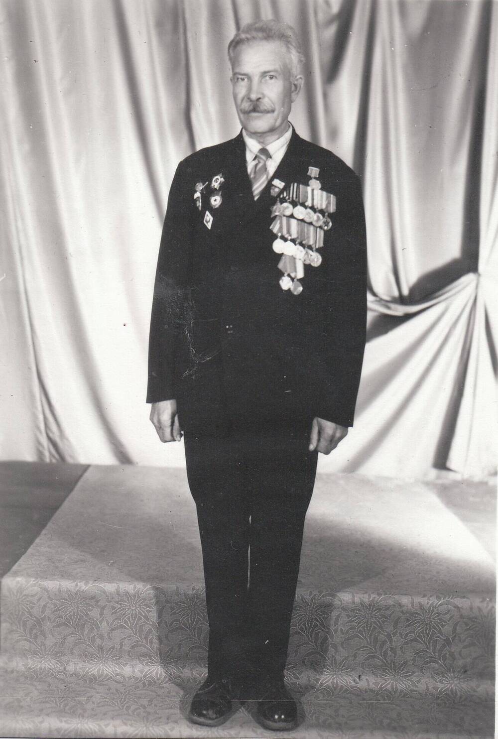 Фотография Искры Ивана Николаевича, ветерана Великой Отечественной войны.