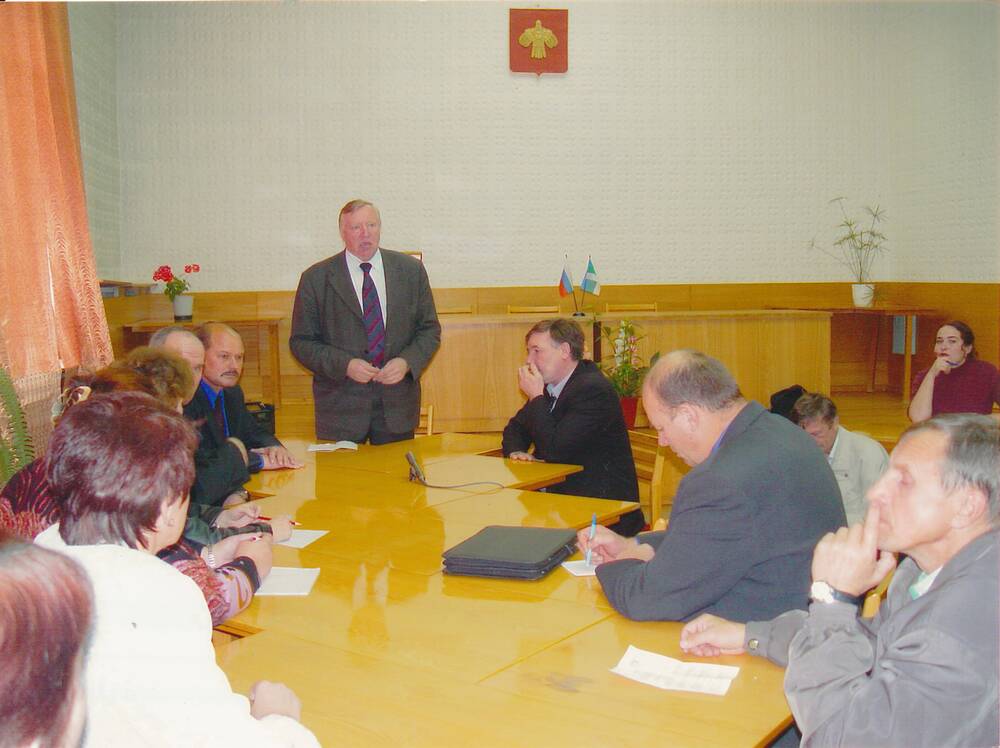 Фотография Кулаков И.Е. на встрече в Койгородском районе