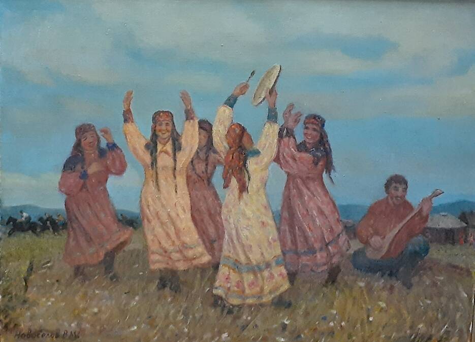 Праздник в улусе. Хакасия