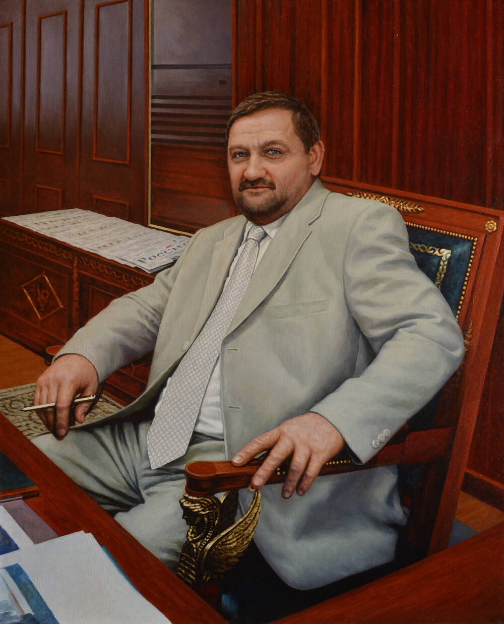 Картина «Первый Президент Чеченской Республики Ахмат-Хаджи Кадыров»