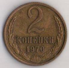 Монета СССР 2 копейки
