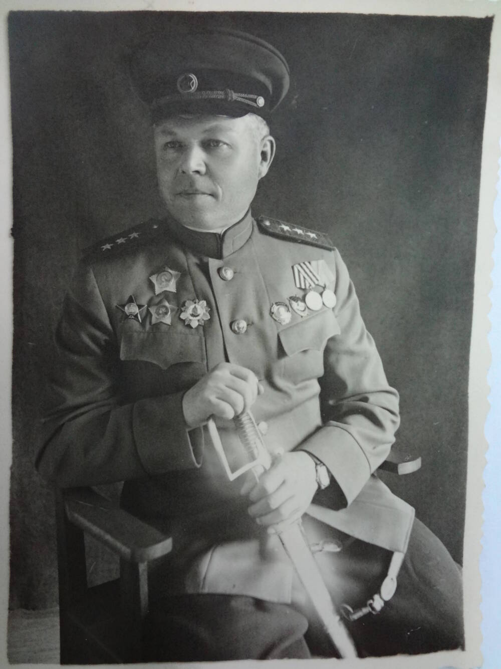Фото. Начальник штаба 1-го Белорусского фронта М.С. Малинин