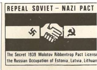 Карманный календарь, 1990 г. REPEAL SOVIET-NAZI PACT
