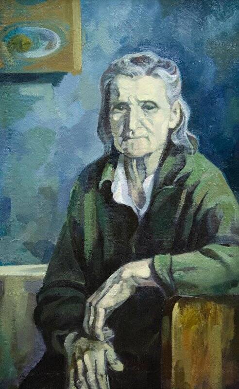 Портрет матери, А.Н. Кротовой.