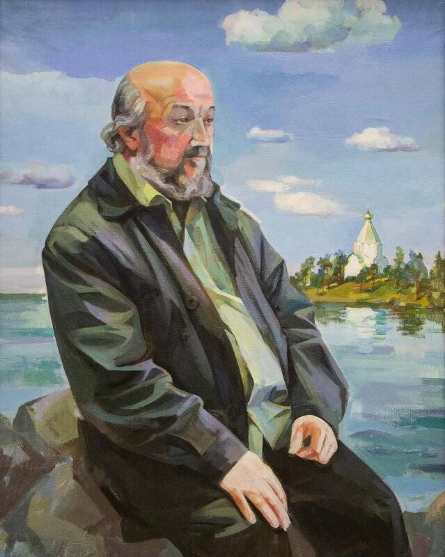 Портрет протодиакона Николая Воздвиженского.