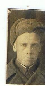 Фотография. Камашева Ивана Федоровича 1910 г.р. участника В.О.В, конная артиллерия.