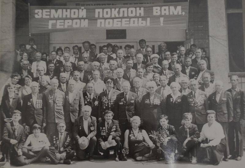 Фотография. Ветераны Великой Отечественной войны, участники освобождения Украины