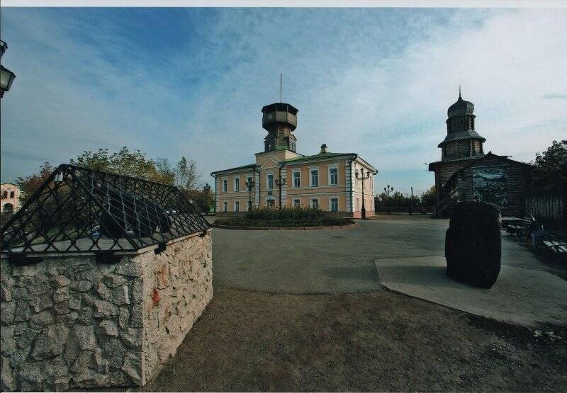 Фотография с изображением Музея истории Томска и Воскресенской горы.
