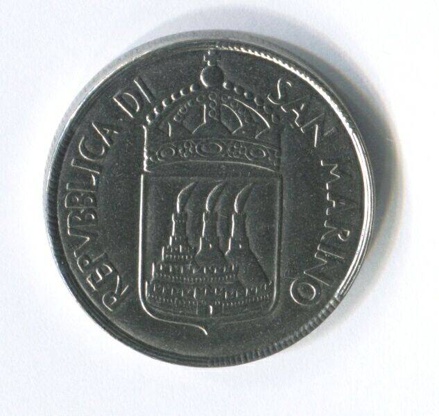 Монета 50 лир