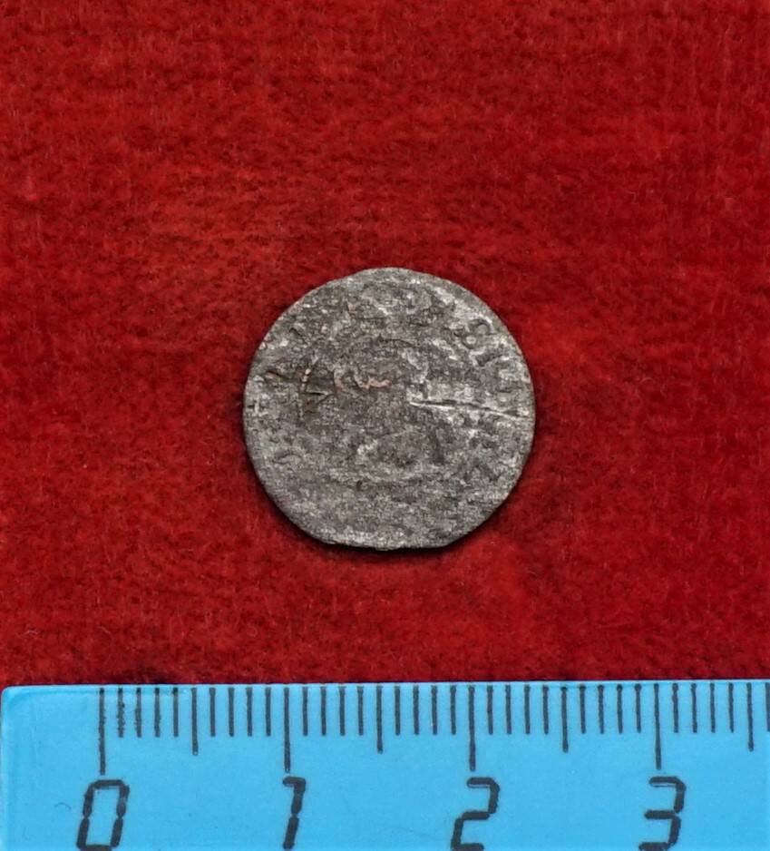 Монета. Солид, 1620-е  гг. (Сигизмунд III Ваза (1587-1632 гг.). Из монетного клада замка Прейсиш-Эйлау.