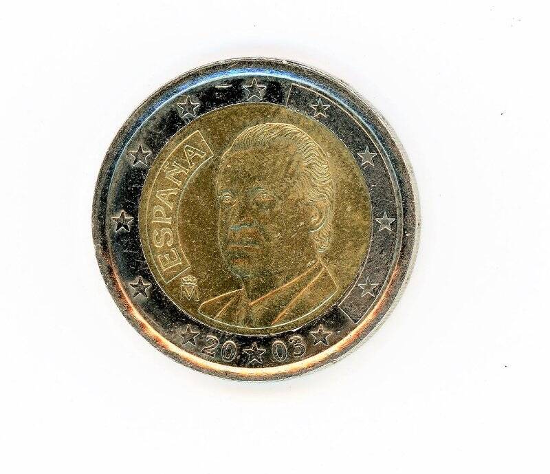 Монета 2 евро 2003 года. Испания. Испания