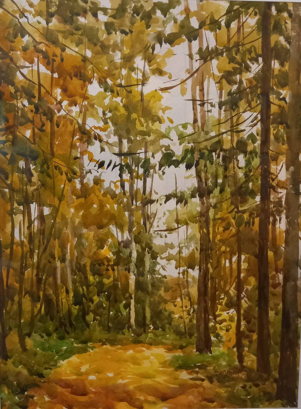 Лебедев Юрий Николаевич (1961-2020)
Картина «Осенних красок хоровод
