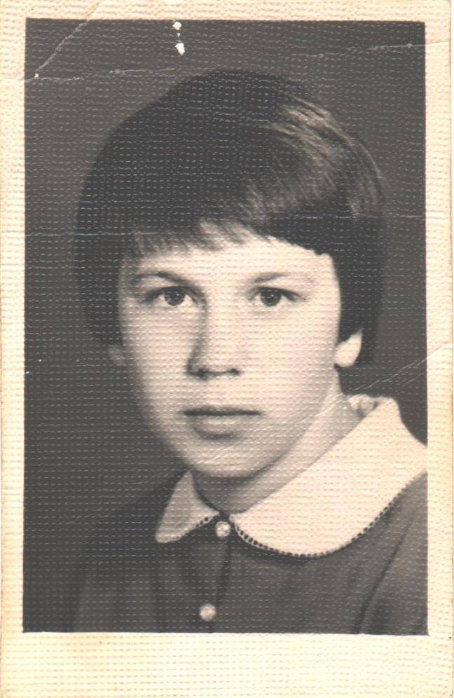 Лучинина Надежда Артамоновна - 16 лет. 16.VI-1968 год. 