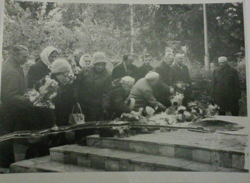 Фото. 50 лет пионерской организации в Ельце 16/IX – 1973 г.
