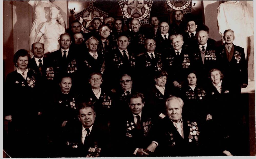 Фотография «Совет ветеранов г. Артёма, 1990 г.»
