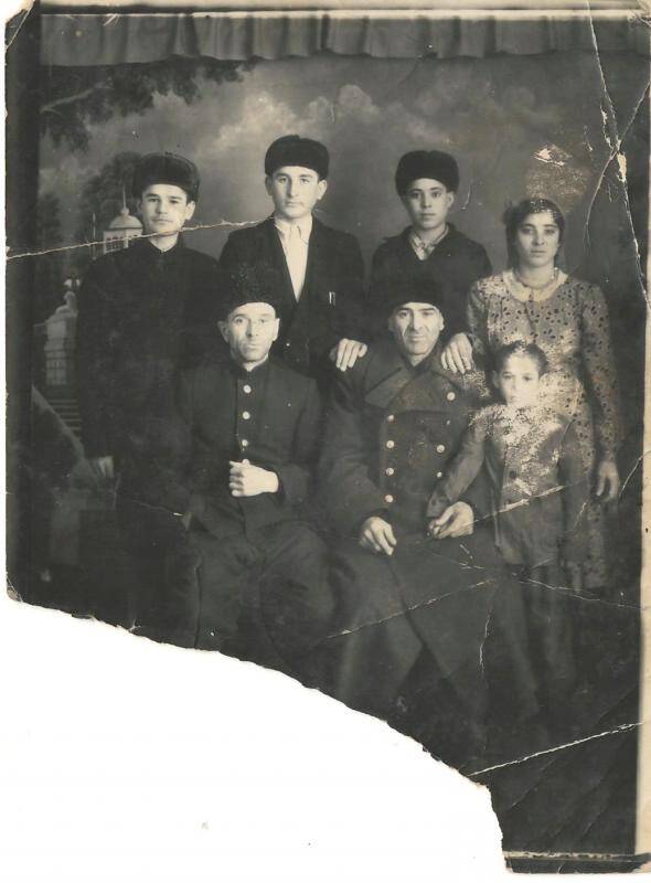 Фотография, семьи Кодзоевых.