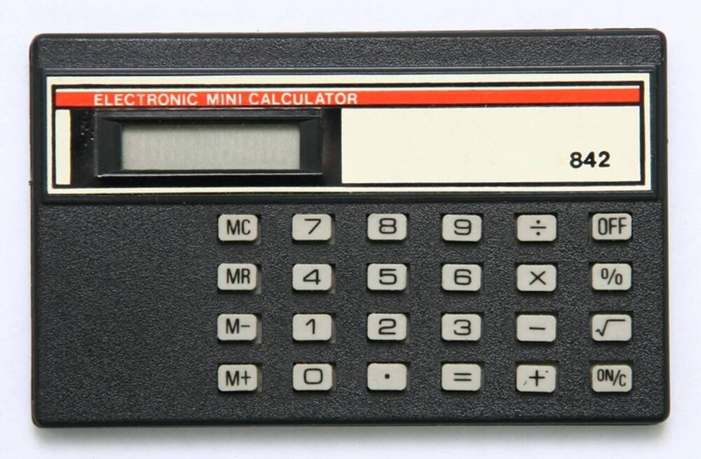 Калькулятор карманный Elektronic Mini Calculator 842.