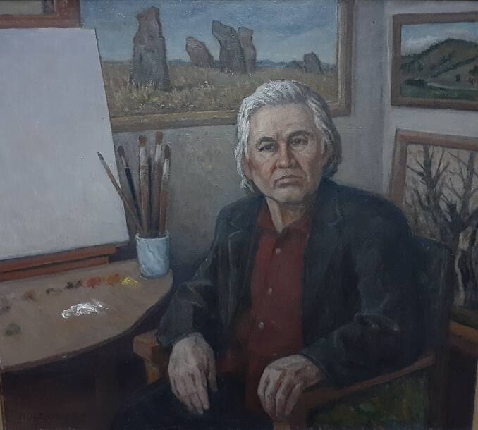 Портрет художника Серебрякова Г.А.