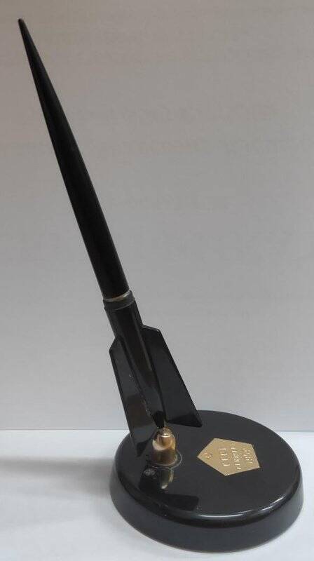 Ручка перьевая сувенирная в форме ракеты