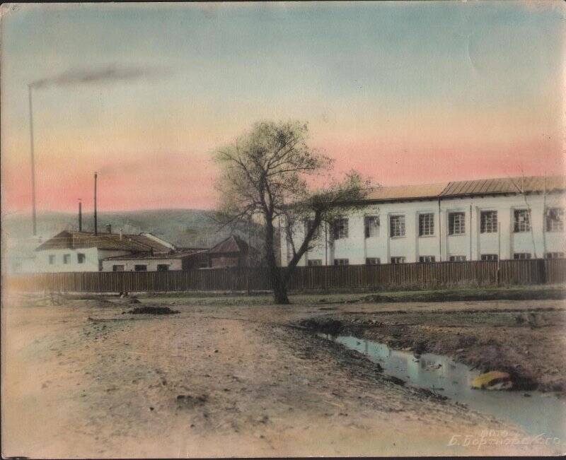 Фотография «Общий вид Горно – Алтайской ткацкой фабрики»