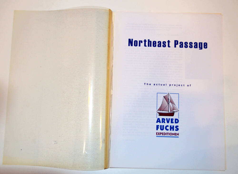 Отчет о завершении проекта «Northeast Passage». («Северо-восточный проход»). 2002г. «The actual project of Arved Fuchs expeditionen» .
