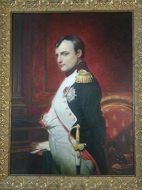 Картина. Портрет Наполеона 1 Бонапарта.