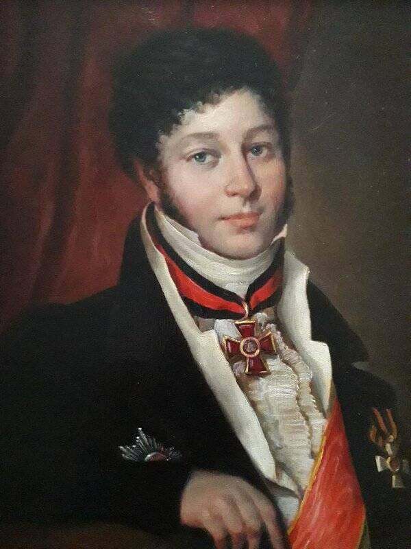 Картина. Портрет П.Н. Ивашева - создателя инженерных сооружений (1767 -1838). Копия с работы неизвестного художника.