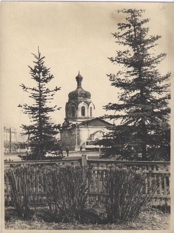 Фотография. Здание церкви Александра Невского.