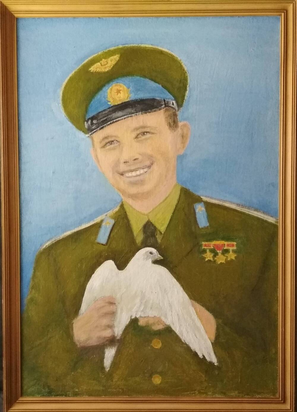 Картина Ю.А.Гагарин.