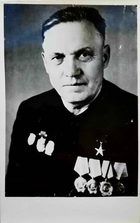 Фотография Дудкина Степана Павловича (участник Великой Отечественной войны, Герой Социалистического труда)