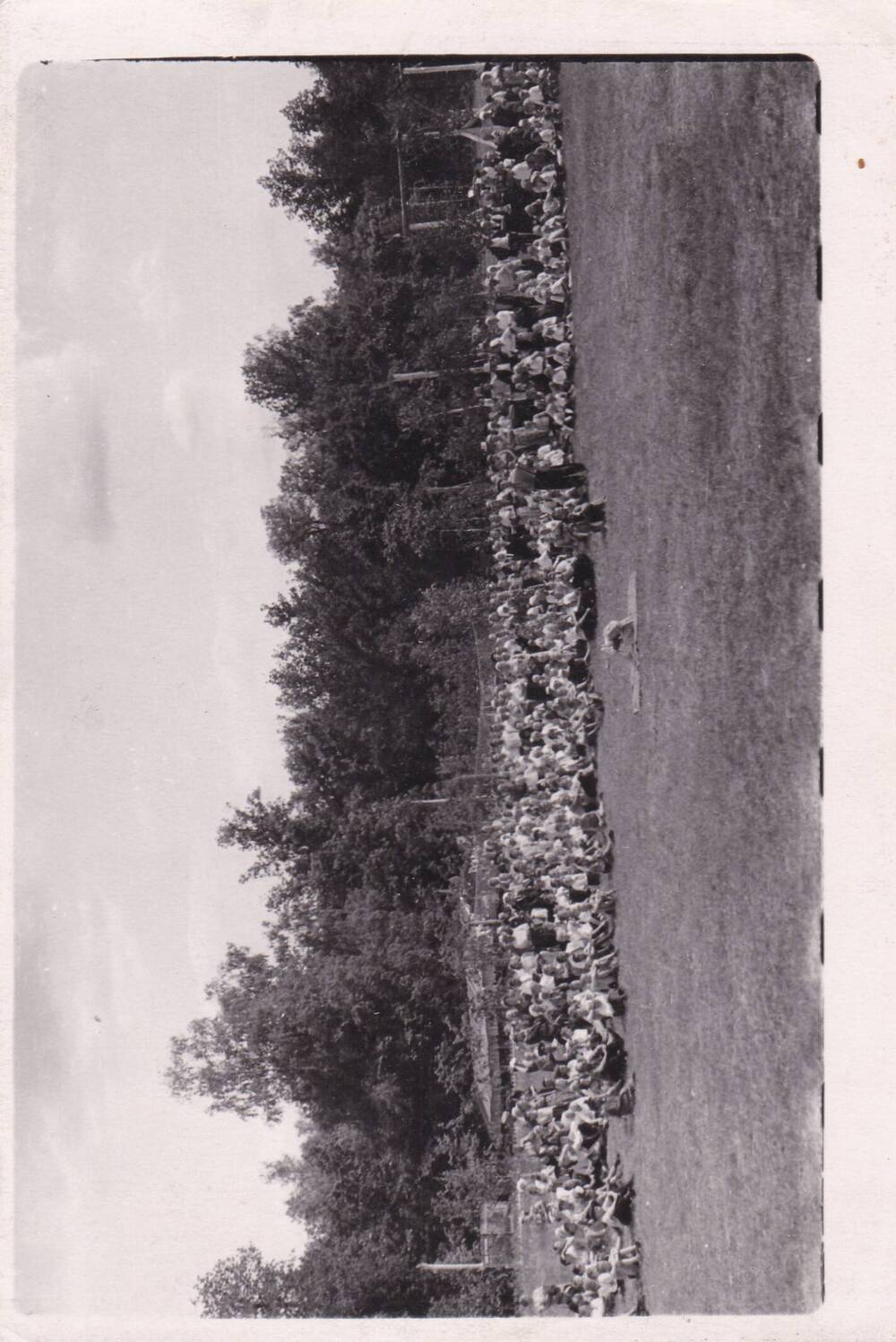 Фотография. Пионерский лагерь. 1965 год.