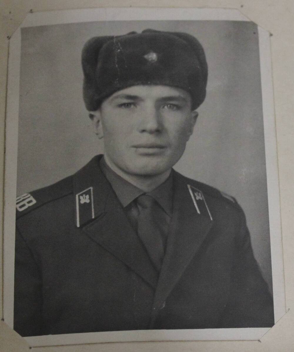 Фотография из альбома Выпускники АСШ в Советской Армии.  Хитров Николай Петрович