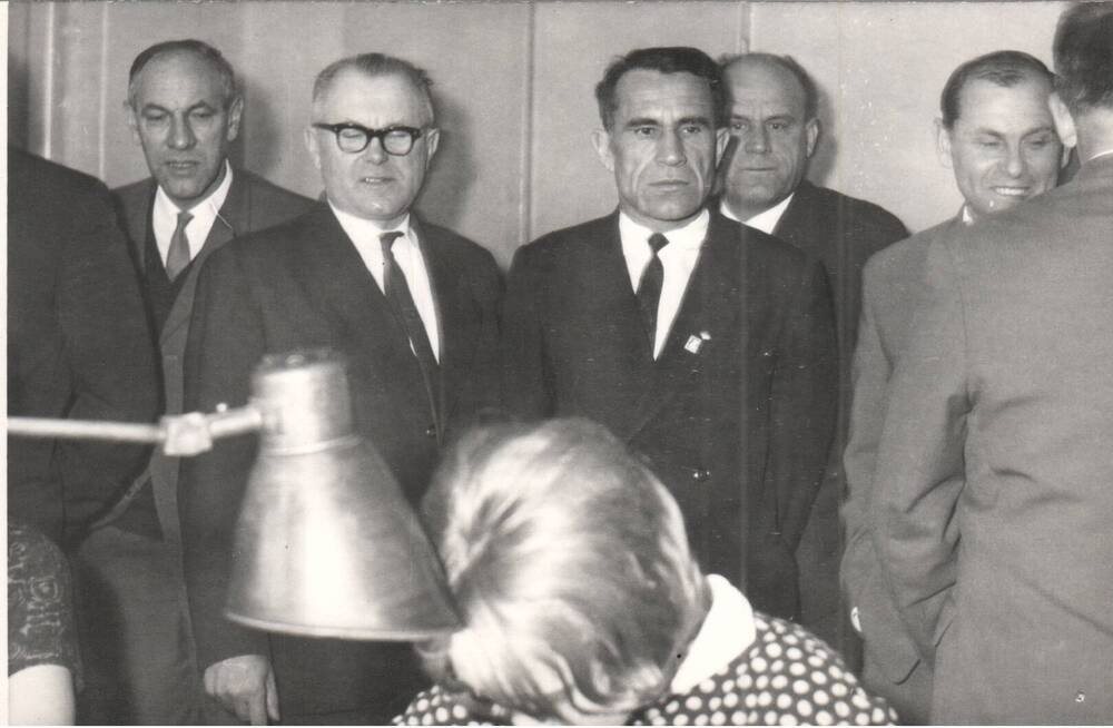 Фото. Чехословацкая делегация в г.Михайловке, 1967 г.