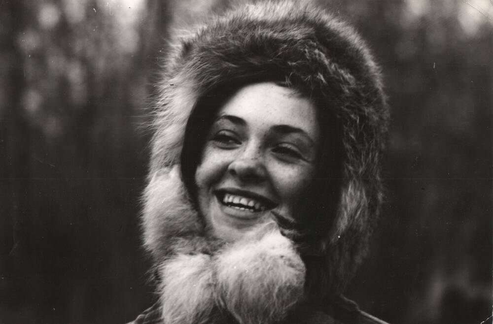 Фото. Валентина Бушмина – ровесница посёлка цементников, 1978 г.