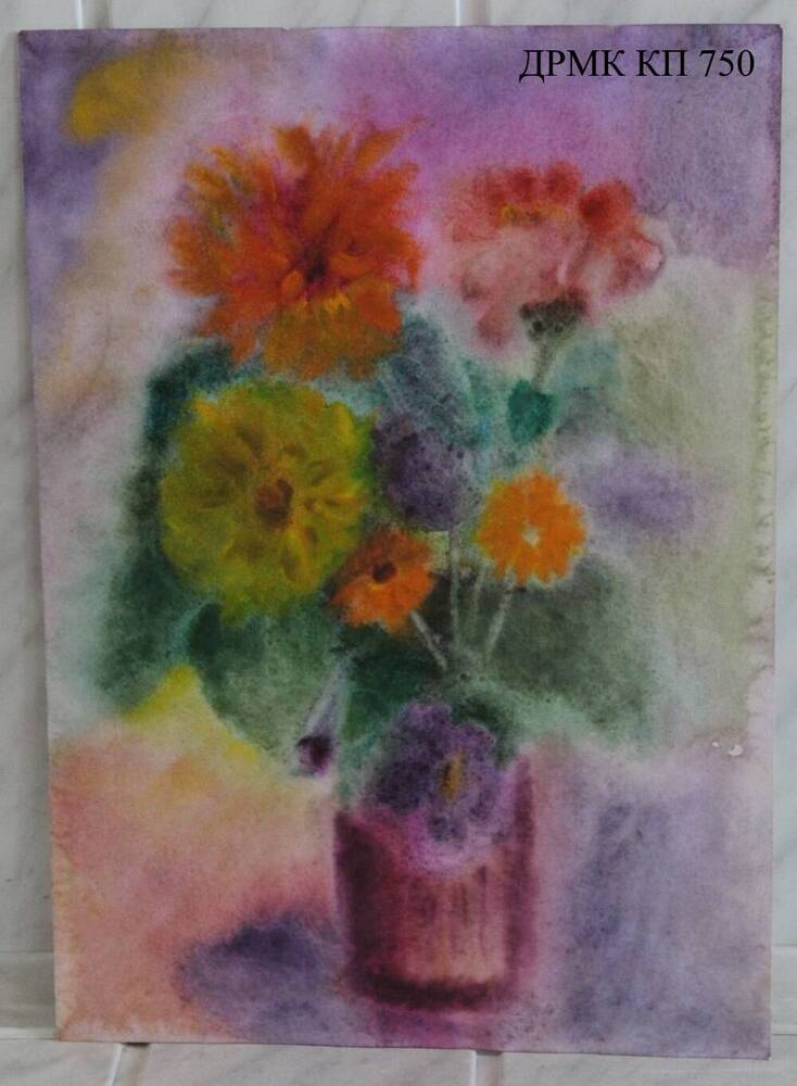 Картина Ермиловой Ларисы Викторовны «Цветы в вазе»