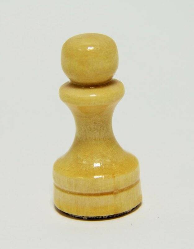 Пешка. Фигура для игры в шахматы. Из игры настольной «Шахматы»