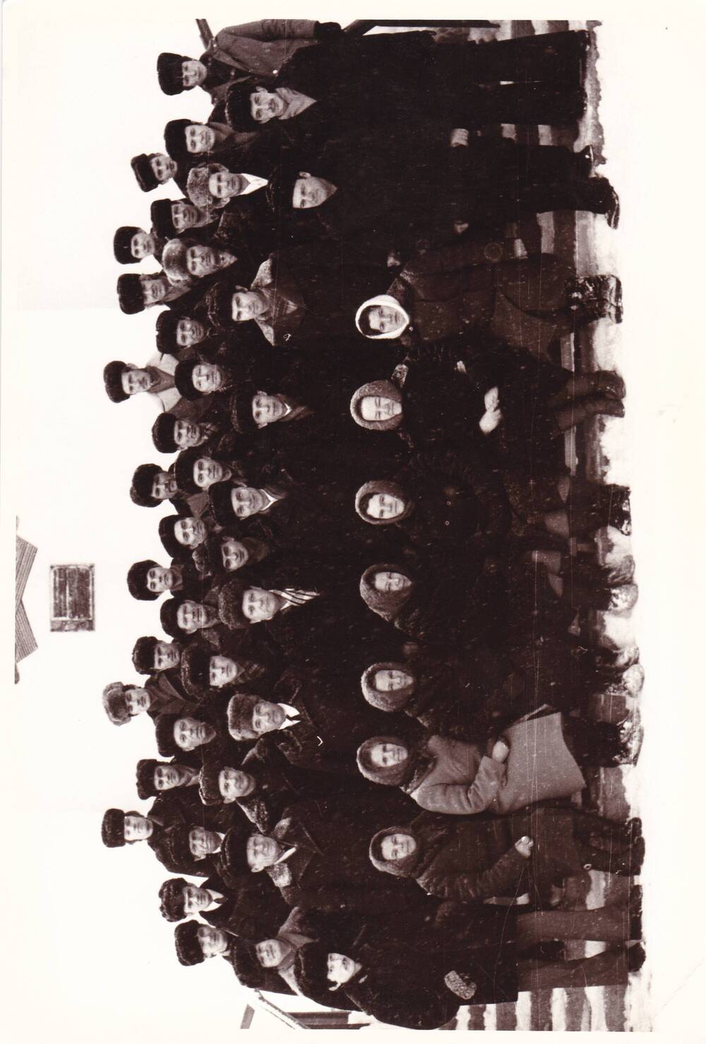 Фотография. Рабочие Красноусольского стекольного завода. 1970 г. г.