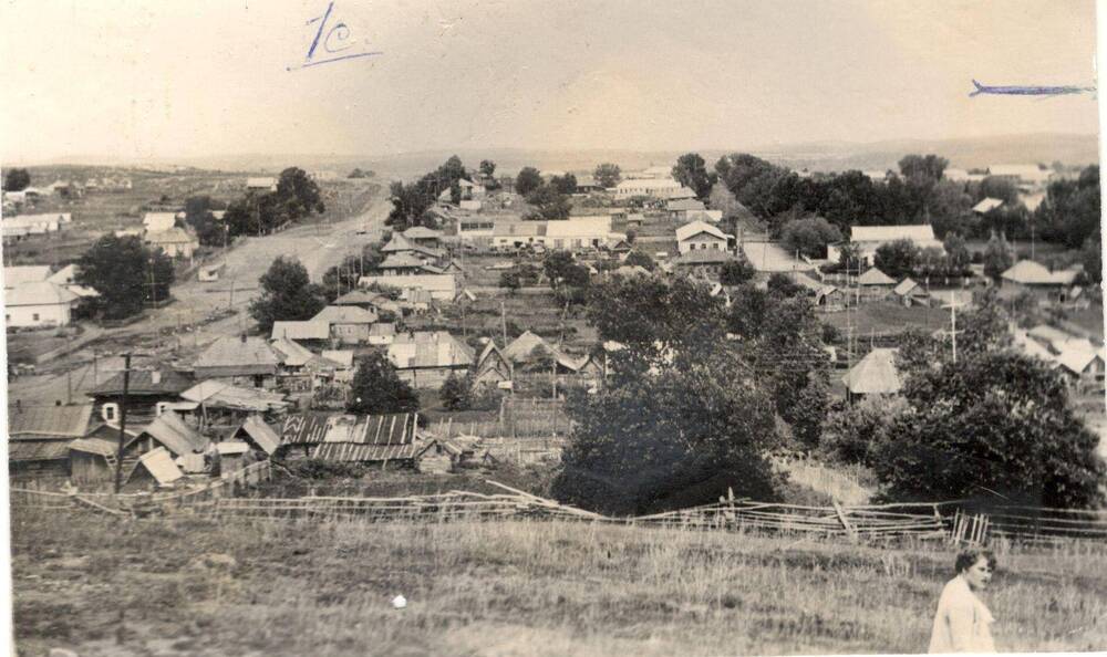 Фотография видовая пос. Колывань.