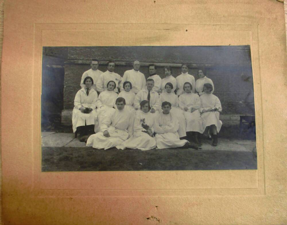 Фотография. Группа пироплазмозников 25 мая 1926 года.