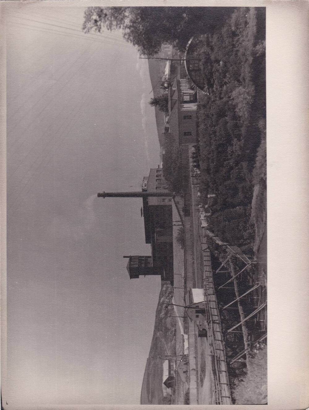 Фотография. Вид Красноусольского стекольного завода. 1960 г. г.